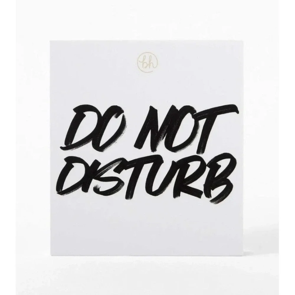 New Sealed BH Cosmetics Do Not Disturb 9 Colors Eyeshadow Palette Cruelty Free
